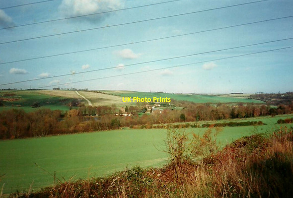 Photo 6"x4" River Darent valley at Lullingstone Eynsford c1994