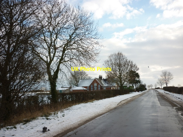 Photo 6"x4" Gembling Primary School on Long Lane, Gembling Foston on the Wolds c2010