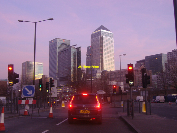 Photo 6"x4" Canary Wharf Poplar\/TQ3780 c2009