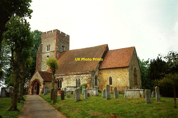 Photo 6"x4" St. Peter's Church, Ightham Ightham c1994