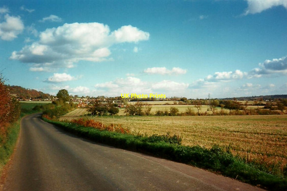 Photo 6"x4" The Kemsing Road, looking east towards Wrotham Wrotham c1994