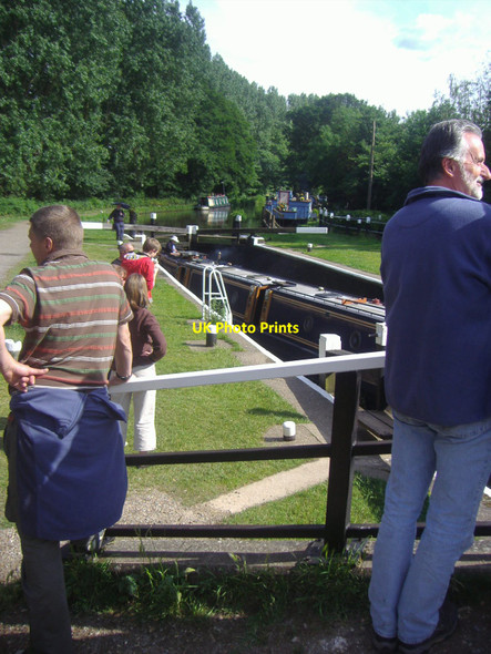 Photo 6"x4" Pyrford Lock Ridgway\/TQ0459 c2009