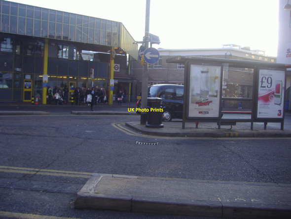 Photo 6"x4" Uxbridge station rear entrance Uxbridge c2008