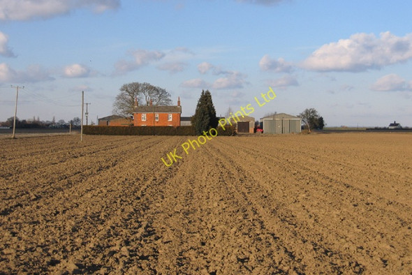 Photo 6"x4" Brand End Farm, Swineshead, Lincs Bicker Gauntlet c2006