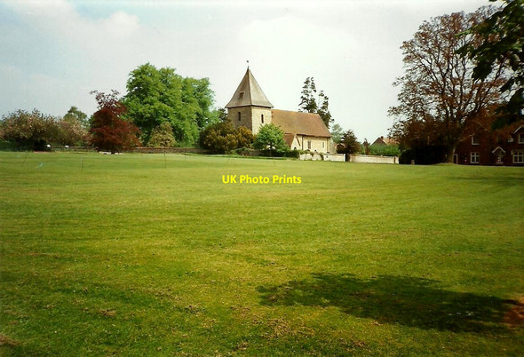Photo 6"x4" St. Dunstan's Church, West Peckham West Peckham c1994