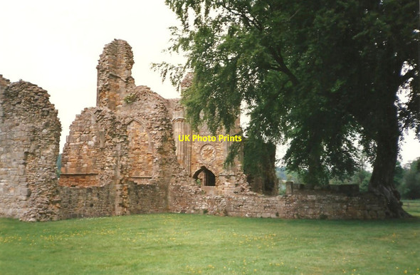 Photo 6"x4" Bayham Abbey ruins Little Bayham c1995 P1