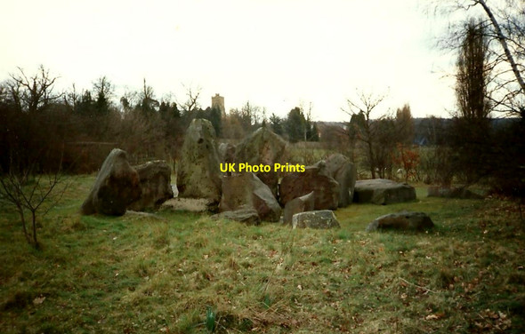 Photo 6"x4" Neolithic Long Barrow near Addington Addington\/TQ6559 c1996