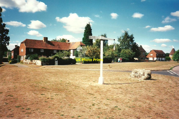 Photo 6"x4" Quintain on Offham Green Offham\/TQ6557 c1995