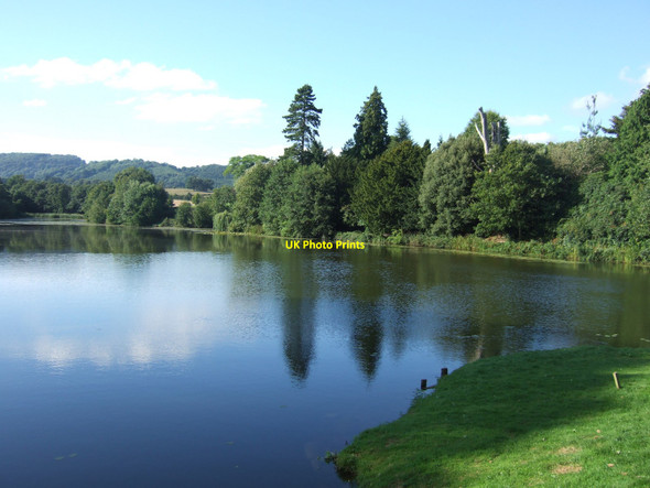Photo 6"x4" The lake at Witley Court Structon's Heath c2009