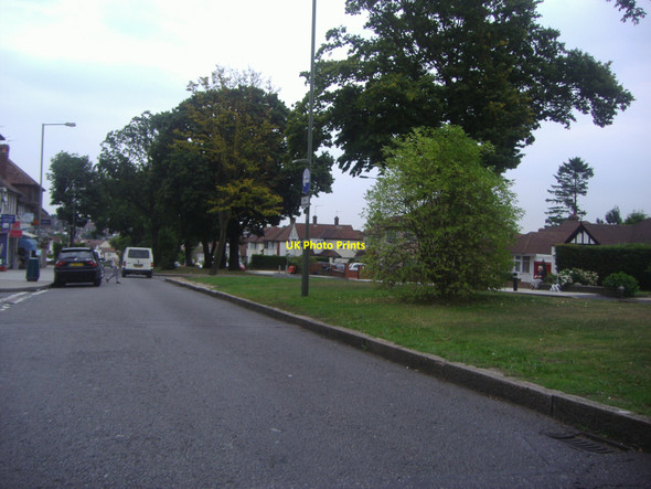 Photo 6"x4" Russell Lane eastbound East Barnet c2009