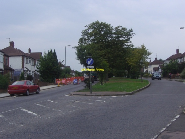 Photo 6"x4" Russell Lane westbound East Barnet c2009