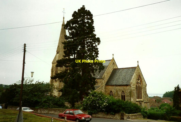 Photo 6"x4" St. John's Church, Higham Higham\/TQ7171 c1994