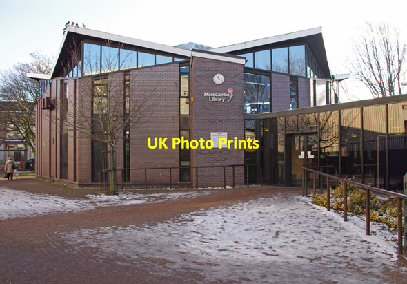 Photo 6"x4" Morecambe Library Morecambe c2010 P1