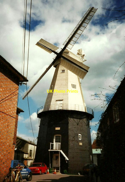 Photo 6"x4" Windmill at Cranbrook Baker's Cross\/TQ7835 c1996