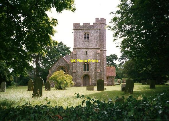 Photo 6"x4" St. Dunstan's Church, Frinsted Frinsted c1998