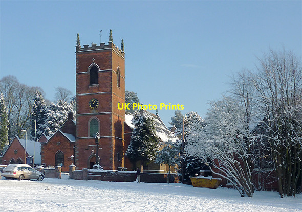 Photo 6"x4" St Bartholomew's Church at Penn near Wolverhampton Sedgley c2010