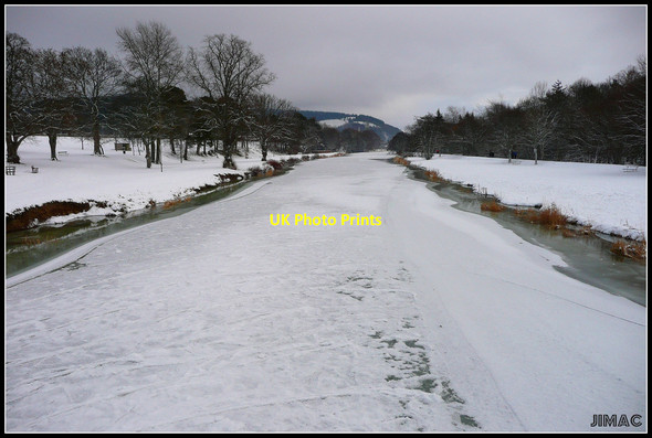Photo 6"x4" River Tweed Peebles\/NT2540 c2010