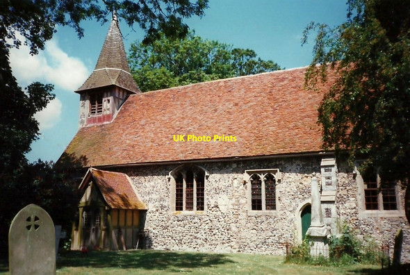 Photo 6"x4" St. Peter's Church, Oare Faversham c1996