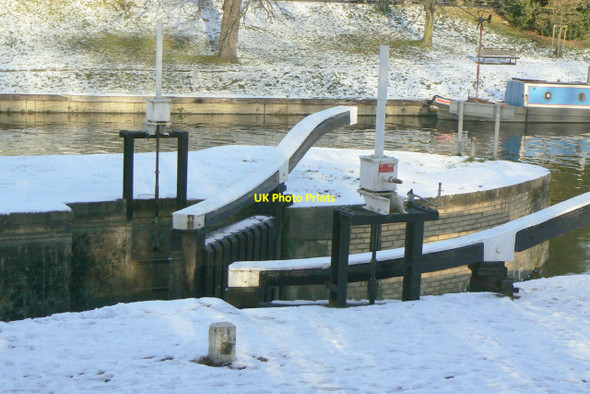 Photo 6"x4" Jesus Green Lock Cambridge\/TL4658 c2010