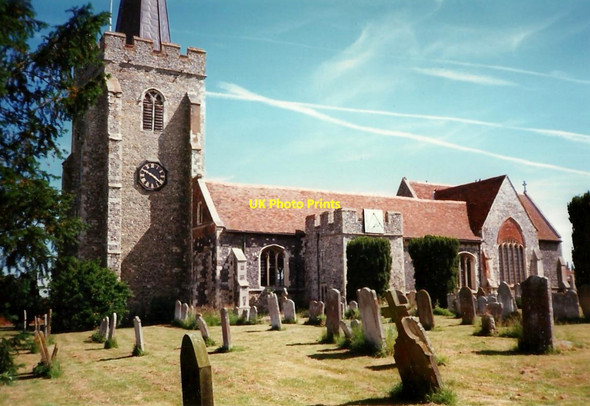 Photo 6"x4" St. Mary's Church, Wingham Wingham c2010