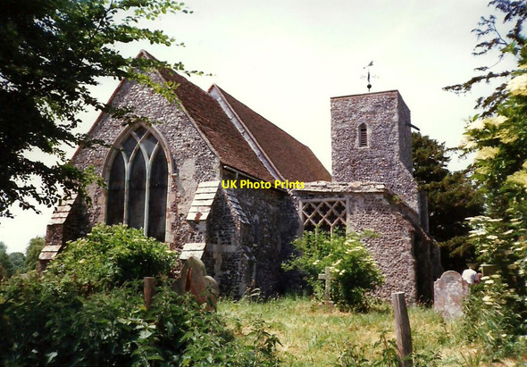 Photo 6"x4" Elmstone Church, Elmstone (Dedication Unknown) Elmstone\/TR2560 c1996