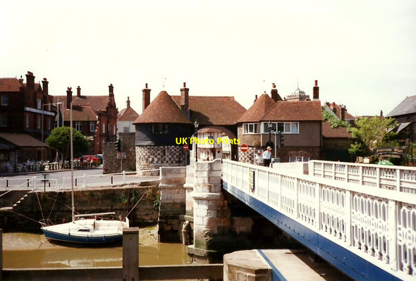 Photo 6"x4" River Stour at Sandwich Sandwich c1996