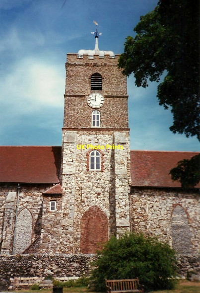 Photo 6"x4" St. Peter's Church, Sandwich Sandwich c1996
