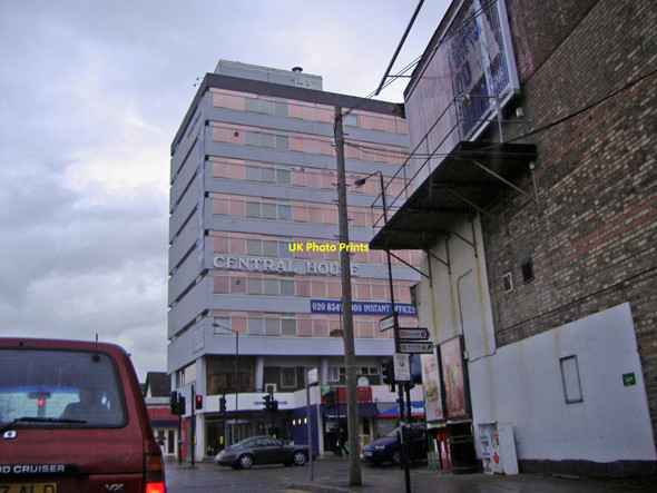 Photo 6"x4" Central House, Ballards Lane Finchley Finchley c2007