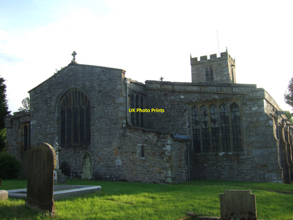 Photo 6"x4" Grinton Church from the east Grinton c2009