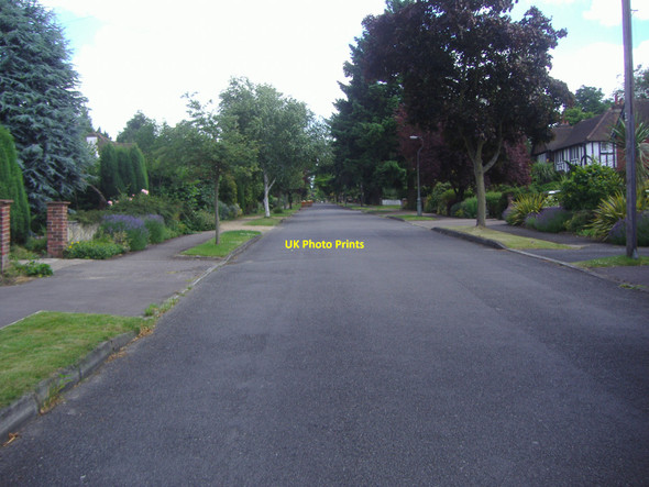 Photo 6"x4" Ewell Downs Road Ewell c2008