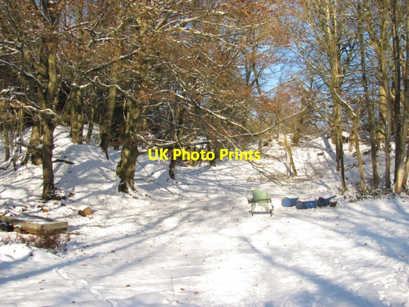 Photo 6"x4" Quarry, Woodcroft Batchcott c2010