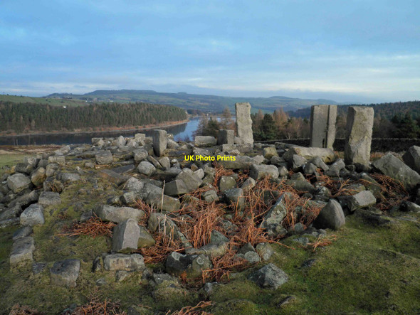 Photo 6"x4" The view from the ruins of North America farm Upper Midhope c2010