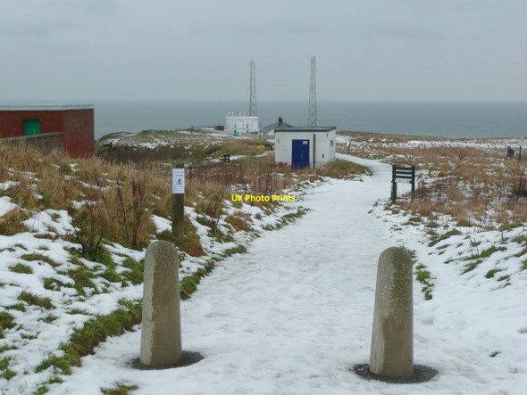 Photo 6"x4" Path to the Fog Signal Station, Flamborough Head North Landing c2010
