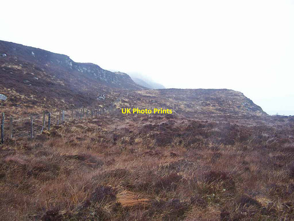 Photo 6"x4" Fence on Skriag Peinmore\/NG4840 c2010