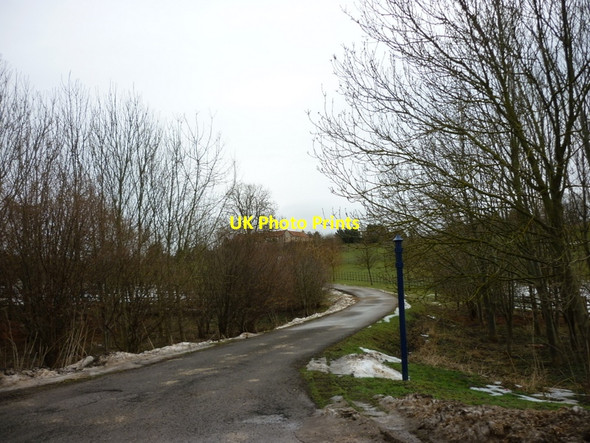 Photo 6"x4" The driveway to the Grange at Newbald Wold North Newbald c2011