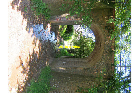 Photo 6"x4" Disused railway bridge west of Bitterley Bitterley c2010