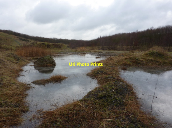 Photo 6"x4" Pools in former industrial area Rylah c2011