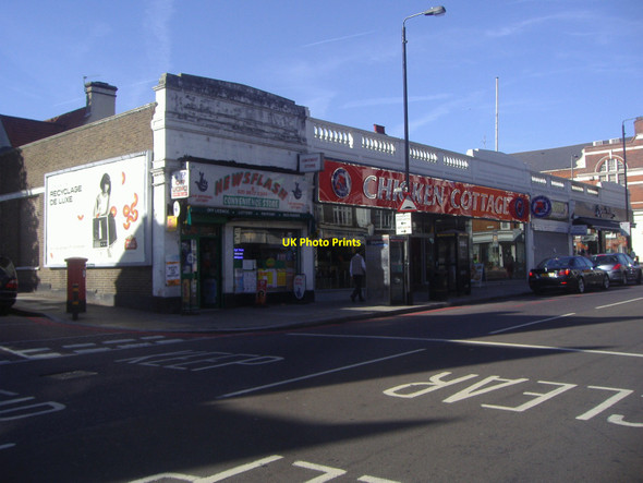 Photo 6"x4" Parade of shops along Upper Tooting Road Upper Tooting c2009