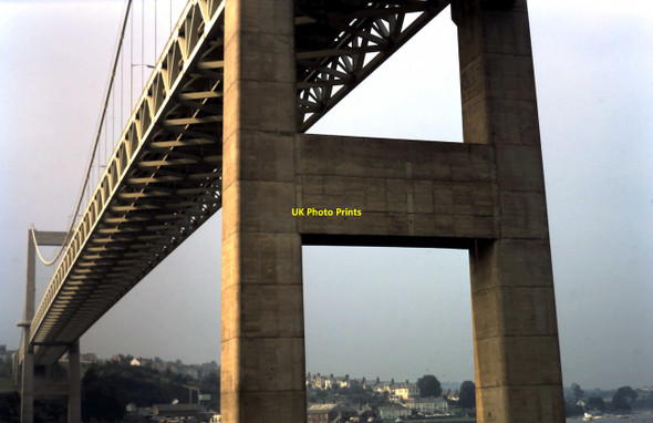 Photo 6"x4" Tamar Road Bridge 1969 Saltash\/SX4258 c1969