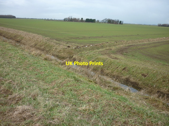 Photo 6"x4" A junction of drains on Sunk Island Sunk Island c2011