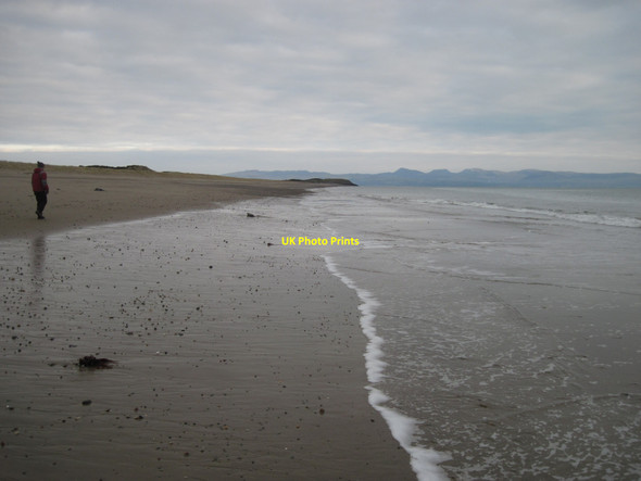Photo 6"x4" Sand & Shingle on Traeth Abererch Abererch c2011
