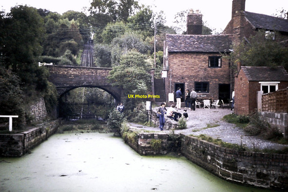 Photo 6"x4" Tar Tunnel and Inclined Plane Coalport c1984