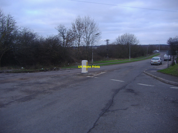 Photo 6"x4" Blanche Lane, South Mimms Ridge\/TL2100 c2008