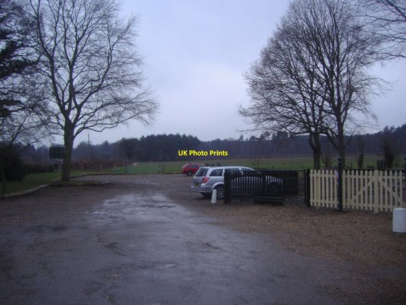 Photo 6"x4" Car park at the Museum of Rural Life, Tilford Tilford Reeds c2010