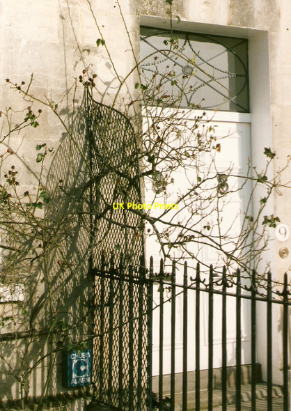 Photo 6"x4" Doorway, Royal Crescent Bath\/ST7464 c1997