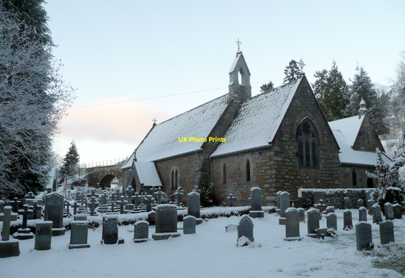Photo 6"x4" Holy Trinity Episcopal Church Pitlochry c2010