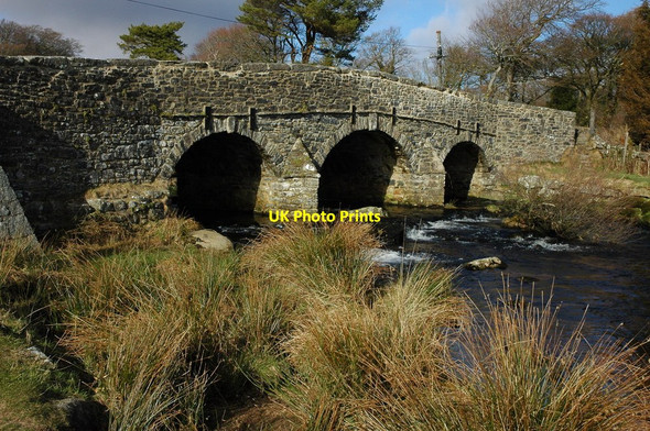 Photo 6"x4" Bridge at Postbridge Bellever c2009