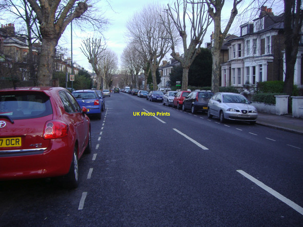 Photo 6"x4" Cavendish Road, Brondesbury Kensal Town c2008