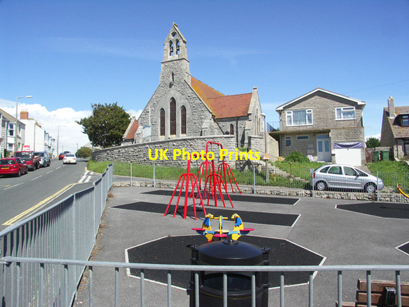 Photo 6"x4" Playground by the Church Southwell\/SY6870 c2007