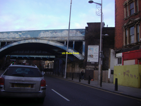 Photo 6"x4" Bridge by Kilburn station on Edgware Road Kensal Town c2008